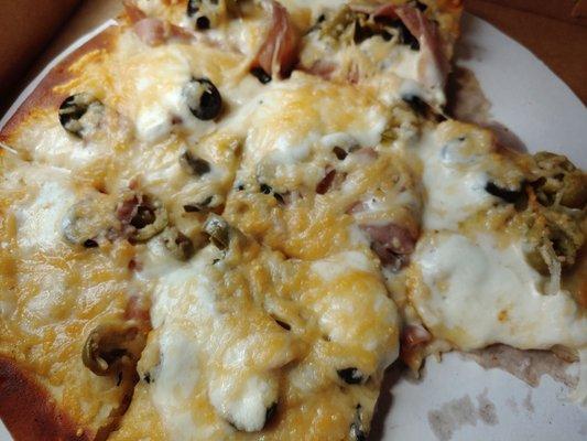 Olive Pizza (yummy)