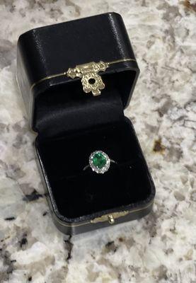 Emerald ring