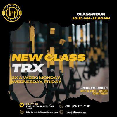 Don't Miss Out! Join Our Exclusive TRX Class - Limited Spots Available!