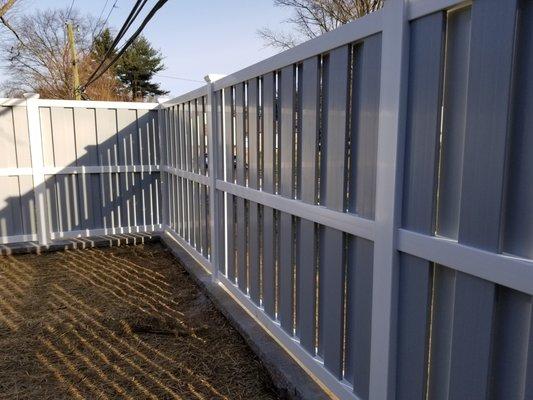 Colorado Semi Private Vinyl Fencing