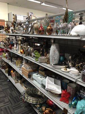 Lots of stuff for the home, like you'd find at a TJ Maxx