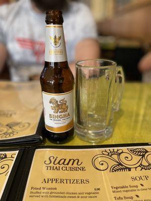 Singha Thai Lager