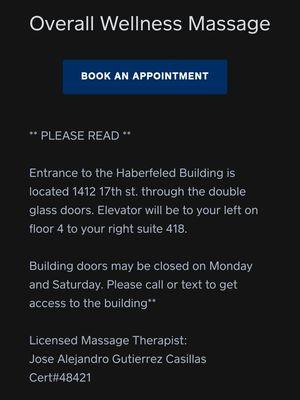 Book your next appointment on our easy to use website. Copy the link below   https://squareup.com/appointments/book/DBCBRW6GCRRCX