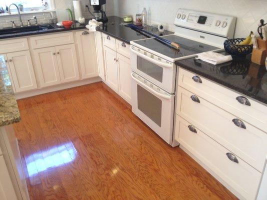 flooded kitchen