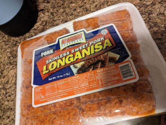 I will eat all the longanisa