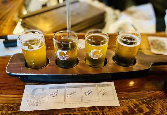 Cider flight