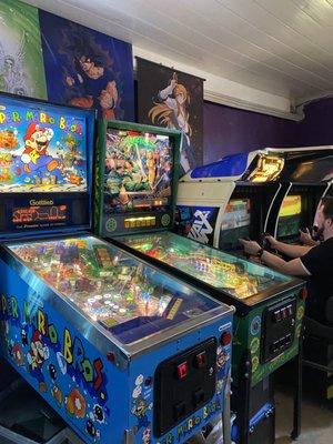 Pinball machines