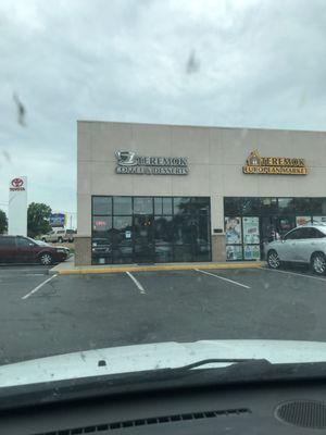 Front of the store- European Market next door