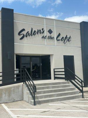 Salons at the loft entrance