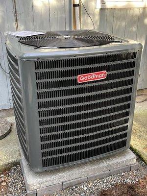 new heatpump Ten year warraty