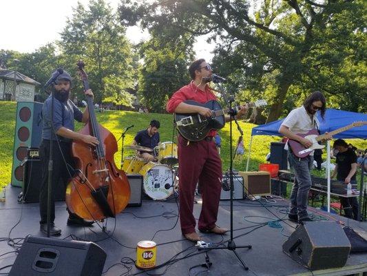 TJ Kong & The Atomic Bomb at Clark Park Fest!