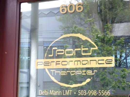 My office partner - Sports Performance Therapies!