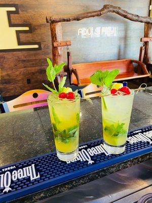 Passion Fruit Mojitos