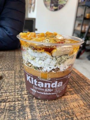 Tudo Açaí bowl