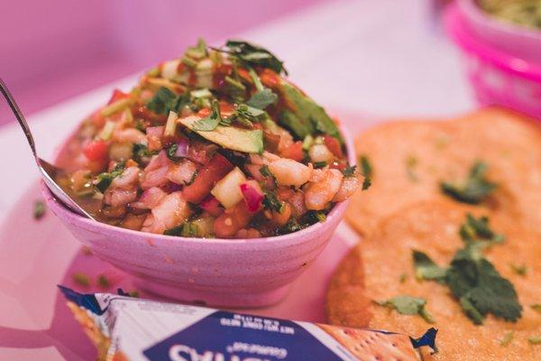 Shrimp ceviche