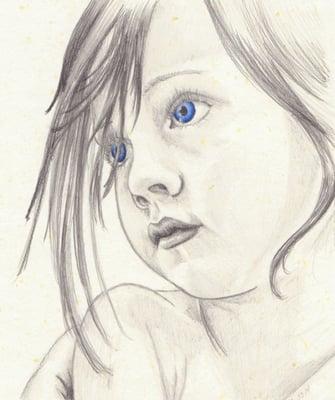 Blue Eyes is a portrait sample of the work I can do for YOU!