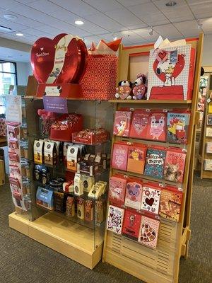 Beautiful Valentines display