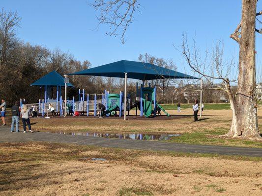 Playground area at Dorton Park