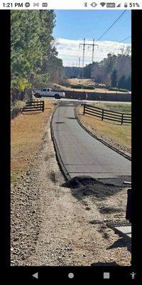 Milling drive way Job cumming Alpharetta Milton john's creek