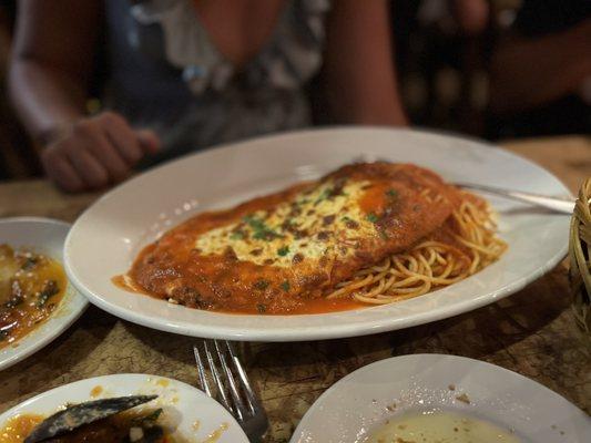 Chicken parmigiana