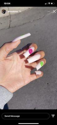 The nails I wanted