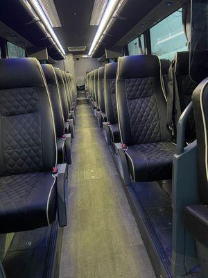 40PAX Coach Bus Interior