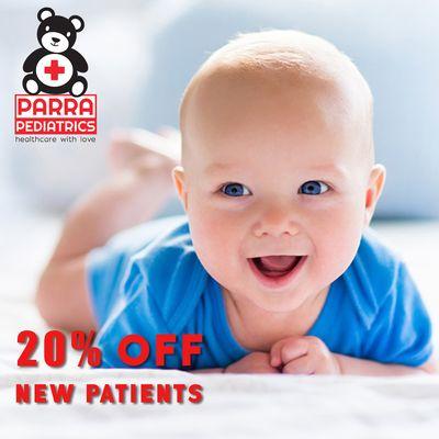 New patients get 20% off