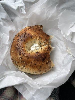 #7 Cream Cheese Bagel