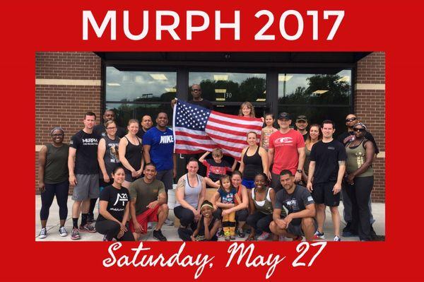 The ITB Crossfit Family & Friends completed the MURPH Hero WOD during Memorial Day Weekend 2017!