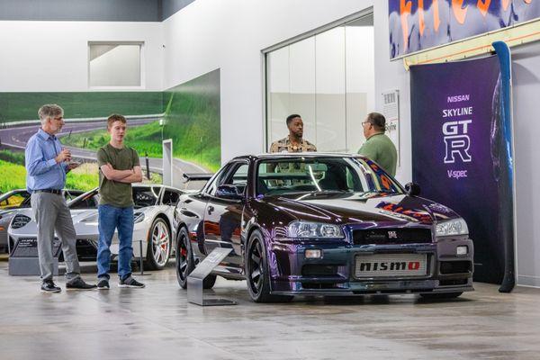 Checking out our 1999 Nissan Skyline GTR!