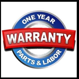 One year parts and labor warranty on all repairs