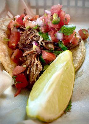 Carnitas Traditional Taco