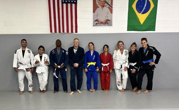 Part of our Napa FBJJ Adult Class.