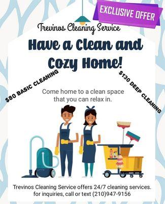 This a ad for my Cleaning Service