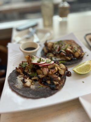 Tacos de pulpo