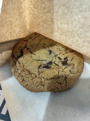 The new food court cookie! Served warm, it's delicious and plenty of cookie for 2 people to share.