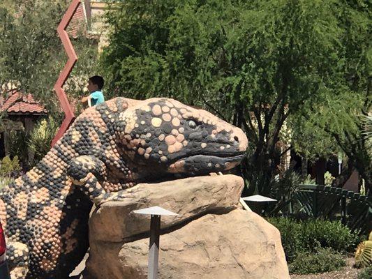 Gila monster slide