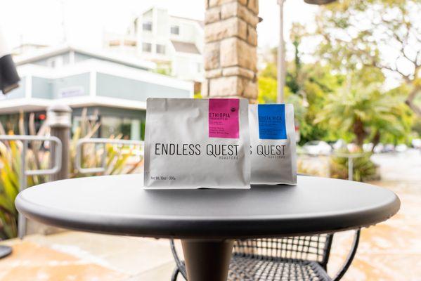 Retail bags - we roast in Costa Mesa