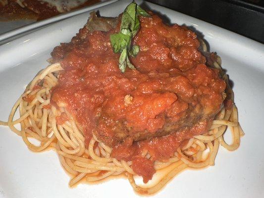 Spaghetti with Italian Sausage