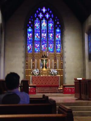 The high altar