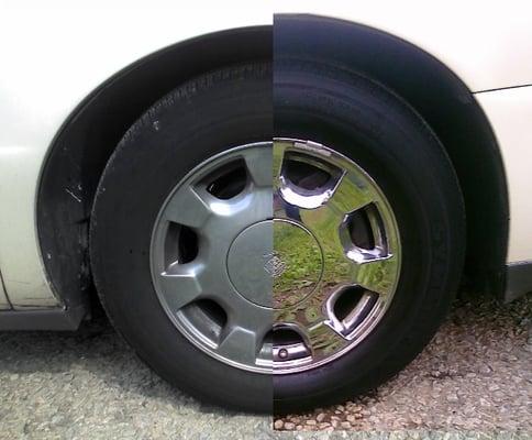 Wheels Before & After