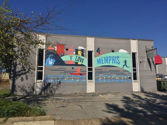 October 29, 2016 13.41.42; I Love Memphis Mural at InsideOut Gym, 2162 Courtland Pl, Memphis, TN 38104