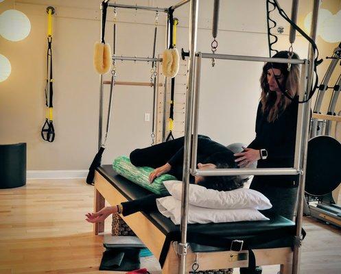 Pilates equipment