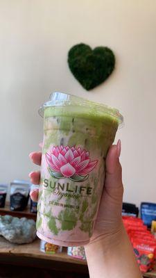 Strawberry Matcha