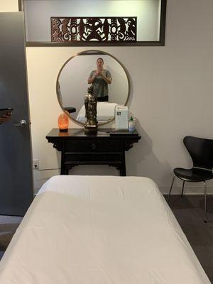 One of the treatment rooms