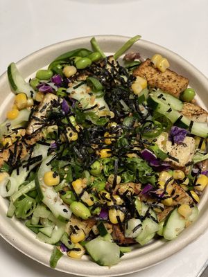 Tofu bowl- custom made. Vegan!!