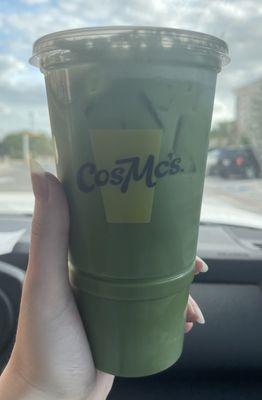 Iced Vanilla Matcha Latte