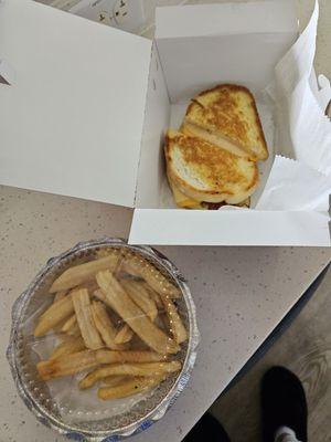 Classic Meltdown - Combo with Bacon French Fries with Ranch Dip