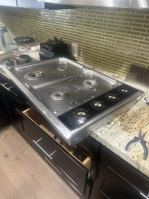 Cooktop repair