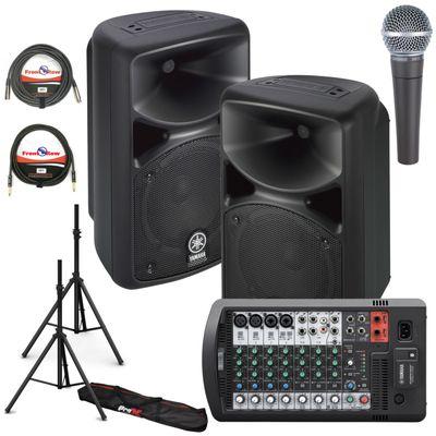 Small PA rental for your wedding.  $140 with a wireless mic